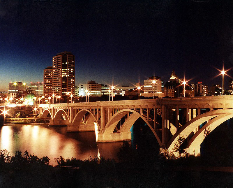 Saskatoon At night